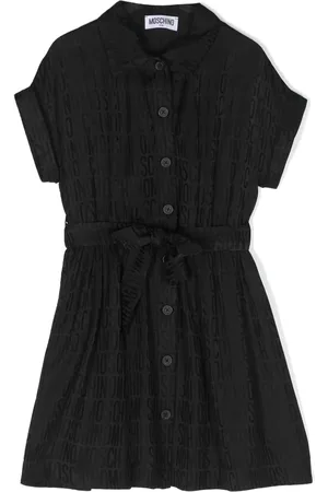 Moschino Robe-short à logo en jacquard