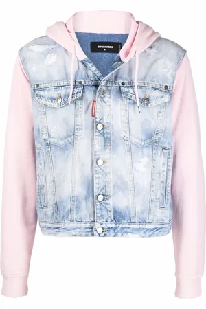 Dsquared2 Veste en jean à design à empiècements