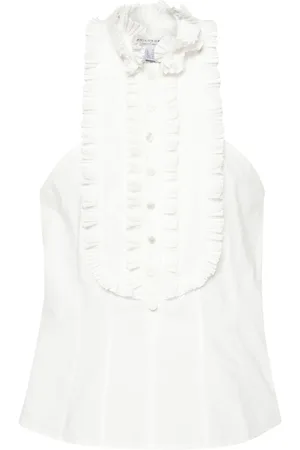 Serafini Blouse à design sans manches