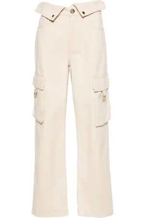 Liu Jo Pantalon en coton à poches cargo