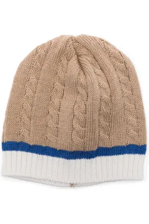 COLORICHIARI Bonnet en maille torsadée