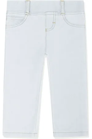 Aigner Pantalon en coton à logo brodé