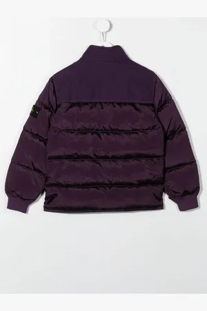 Stone Island Doudoune à patch logo