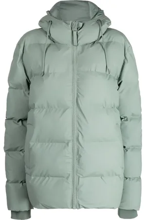Rains Veste Alta à design matelassé
