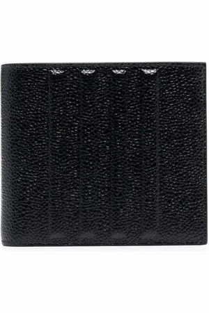 Thom Browne Portefeuille pliant en cuir