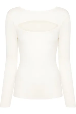 Allude Haut nervuré à découpes