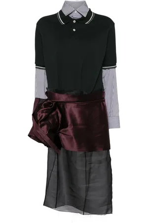 Maison Margiela Robe mi-longue Décortiqué
