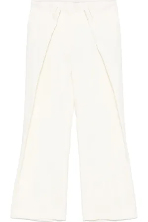 Rokh Pantalon ample à design plissé