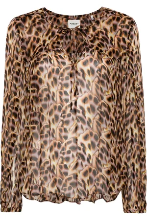 Marant Etoile Blouse Daytonea à imprimé abstrait