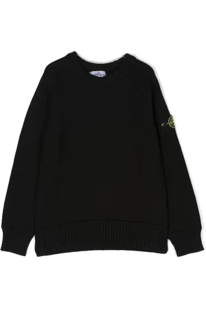 Stone Island Pull à patch logo