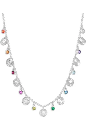 Dower and Hall Collier à pendentif martelé
