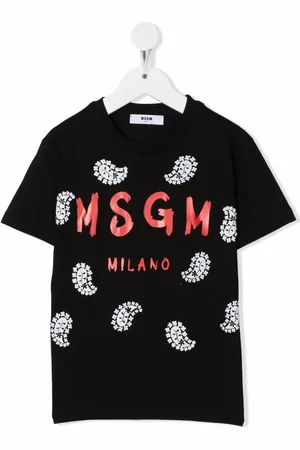 Msgm T-shirt à logo imprimé