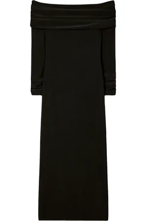 Tory Burch Robe mi-longue à épaules dénudées