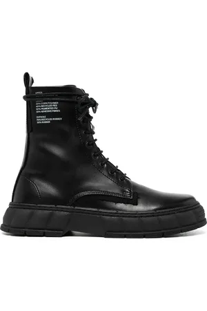VIRON Bottines 1992 en cuir à lacets