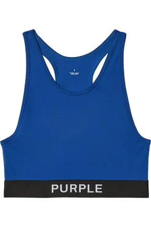 Purple Brand Haut à logo imprimé