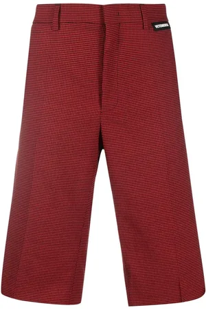 Vetements Short à motif pied-de-poule