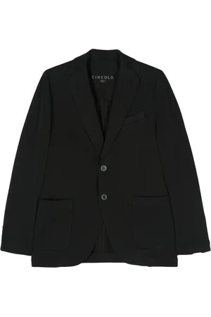 Circolo Blazer en coton texturé