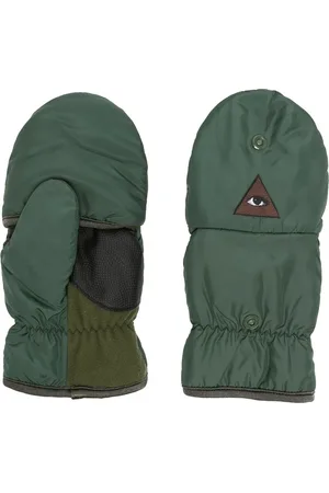 UNDERCOVER Gants matelassés à patch oeil