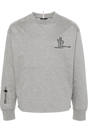 Moncler Sweat en coton à logo appliqué