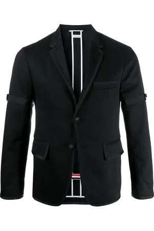 Thom Browne Veste à rubans en gros-grain