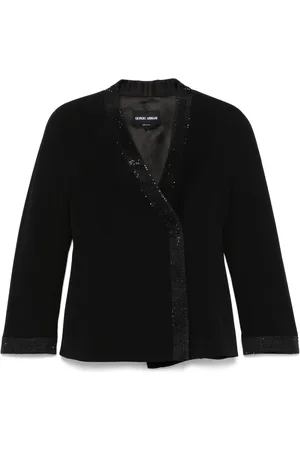 Giorgio Armani Veste à ornements en cristal