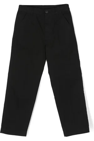 Diesel Pantalon chino à logo brodé