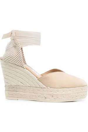 MANEBI Espadrilles compensées Hamptons
