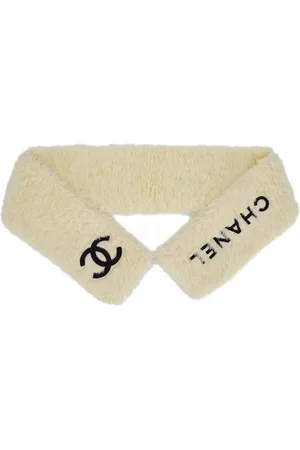 CHANEL Châle à logo appliqué (1994)