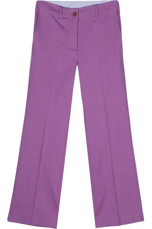 ALYSI Pantalon de costume à plis marqués