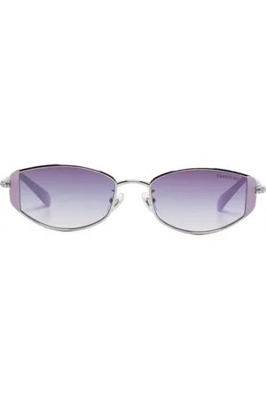 Swarovski Lunettes de soleil à monture papillon