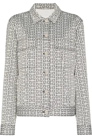 Givenchy Veste en jean à motif 4G en jacquard