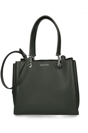 Emporio Armani Sac cabas à plaque logo