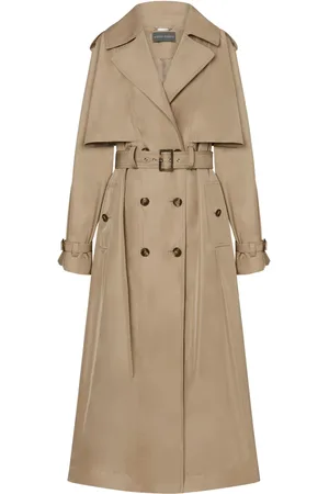 Alberta Ferretti Trench à boutonnière croisée