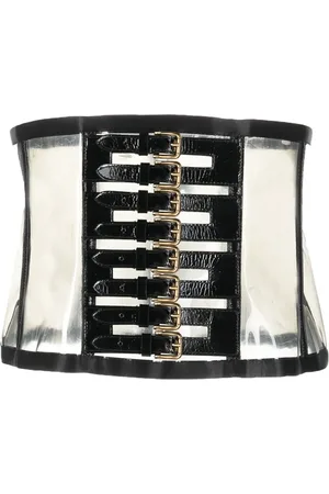 Dolce & Gabbana Ceinture-corset en cuir verni (années 2000)