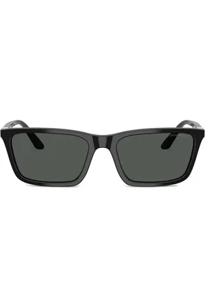 Emporio Armani Lunettes de soleil à monture rectangulaire
