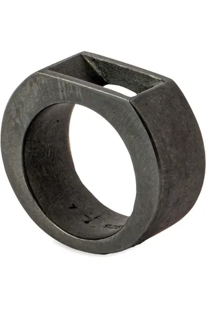 PARTS OF FOUR Bague Crescent Plane Gateway en argent sterling