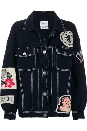 Barrie Veste en maille à détails de patchs
