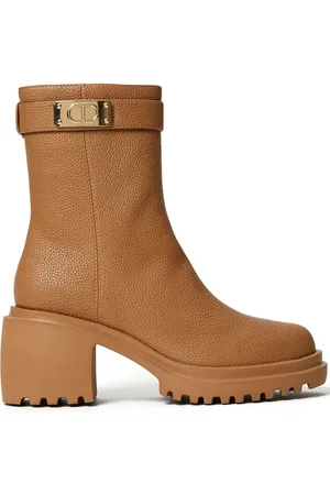 Twin-Set Bottines à plaque logo 70 mm