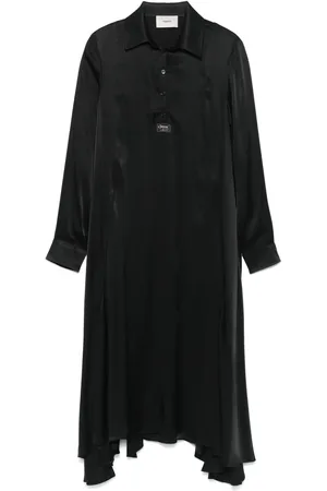 COPERNI Robe en satin à coupe mi-longue