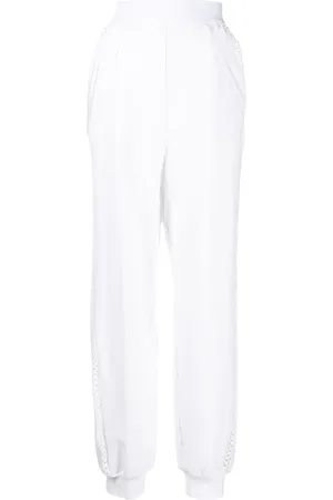 Alberta Ferretti Pantalon de jogging à découpes