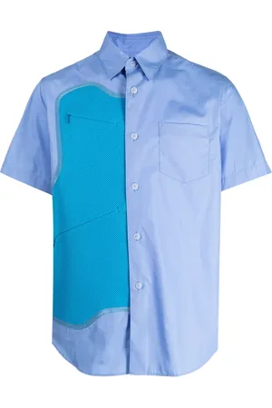 Fumito Ganryu Chemise à empiècement en résille