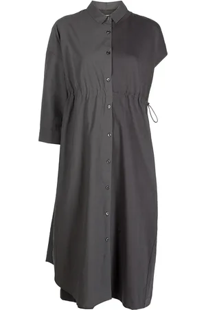 ROMEO HUNTE Robe-chemise à manches asymétriques