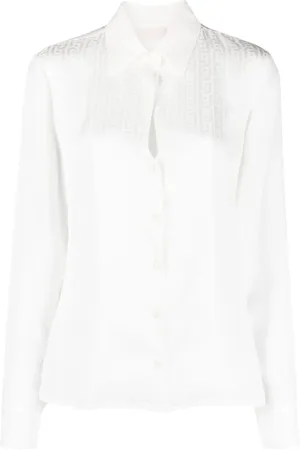 Liu Jo Chemise en satin à logo en jacquard