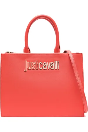 Roberto Cavalli Sac à main en cuir artificiel à logo