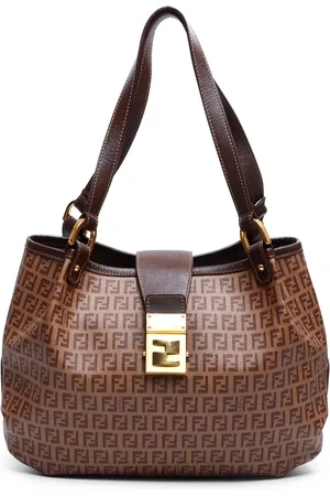 Fendi Sac à main à motif Zucchino