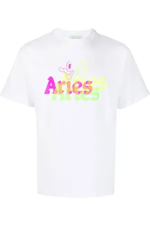 ARIES T-shirt à logo imprimé