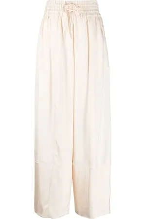 Jil Sander Pantalon palazzo à plis marqués
