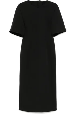 Carven Robe longue à détails drapés