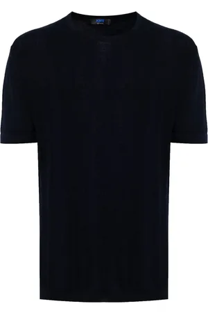 Kiton T-shirt nervuré à encolure ras du cou