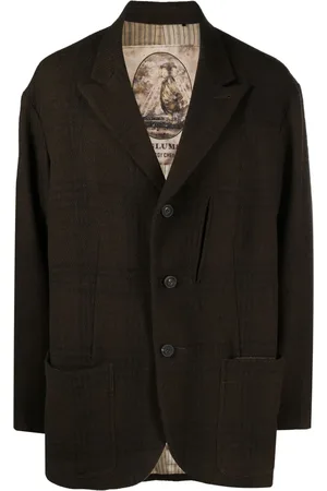 ZIGGY CHEN Blazer à carreaux